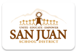 San Juan School District Logo Card