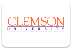 Clemson University Logo Card