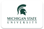 Michigan State University (MSU) Logo Card