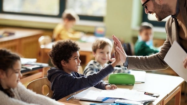 Student Teacher High Five