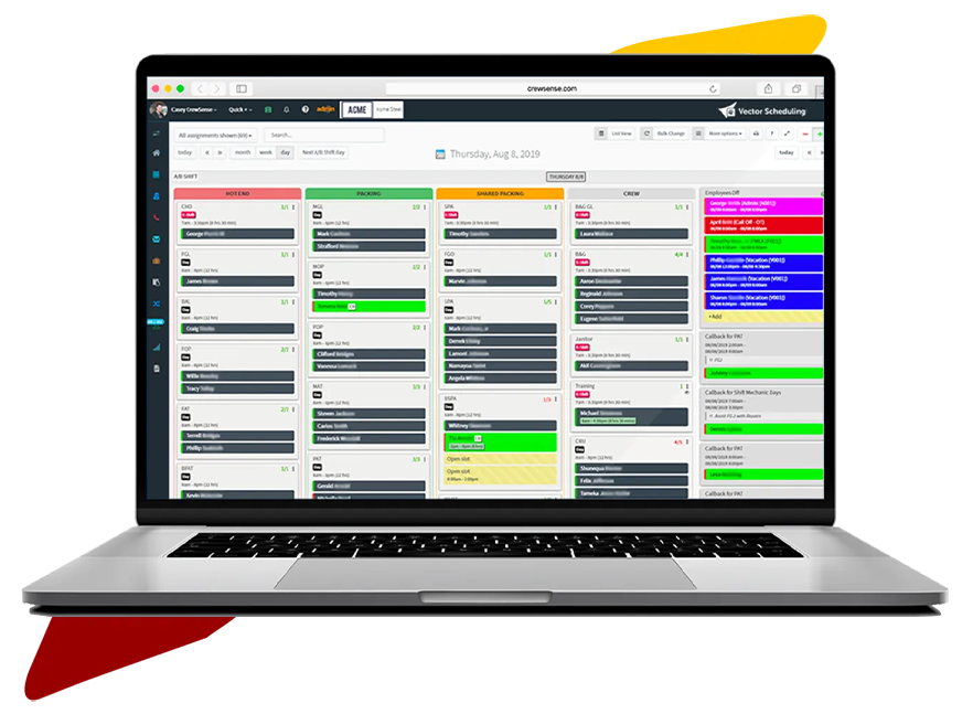 vector-scheduling-laptop-red-yellow-graphics